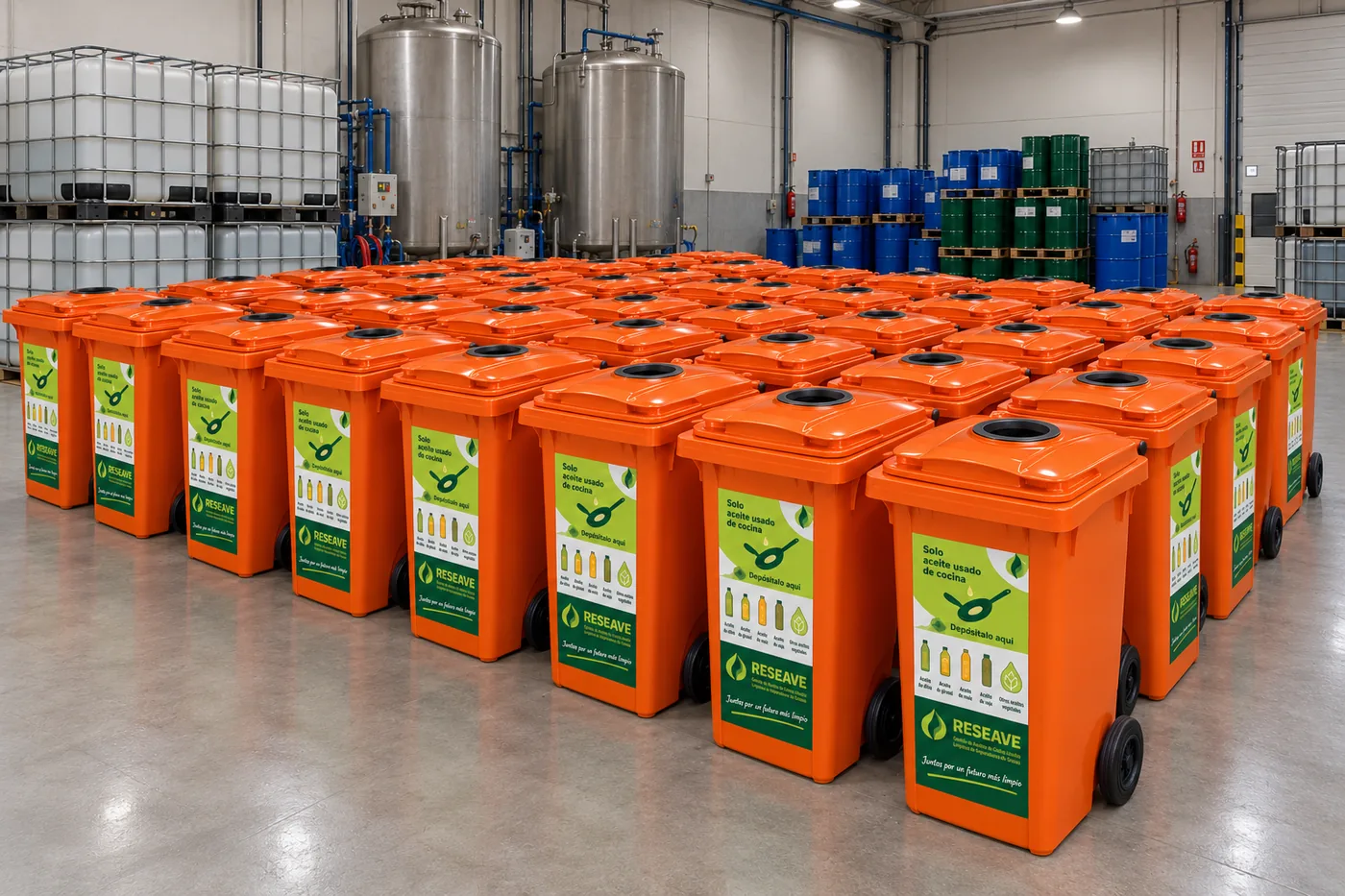 Contenedores de aceite usado para comunidades de vecinos
